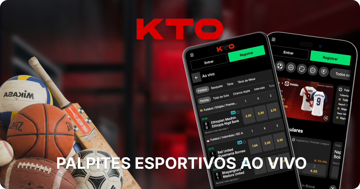KTO - Previsões Esportivas ao Vivo com Acertos Antecipados no Brasil 2026
